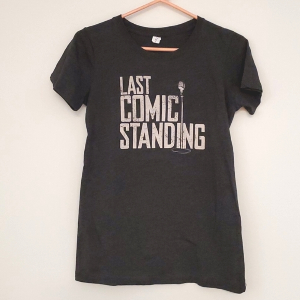 'Last Comic Standing' Season 9 promo tee gray short sleeve Lg.